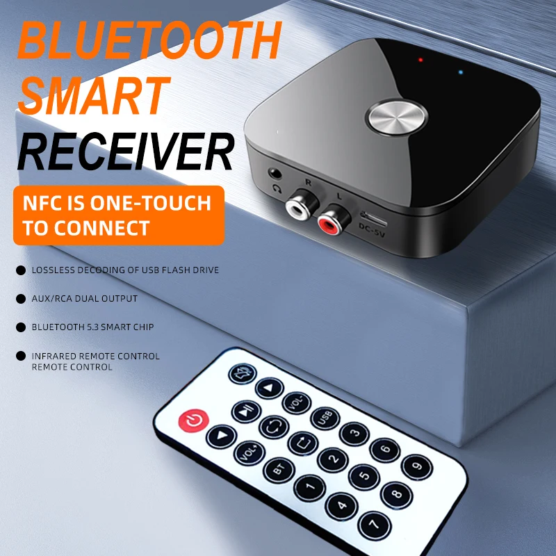 NFC Bluetooth-compatible 5.3 A – обзор и цена Transmission Jack Adapter