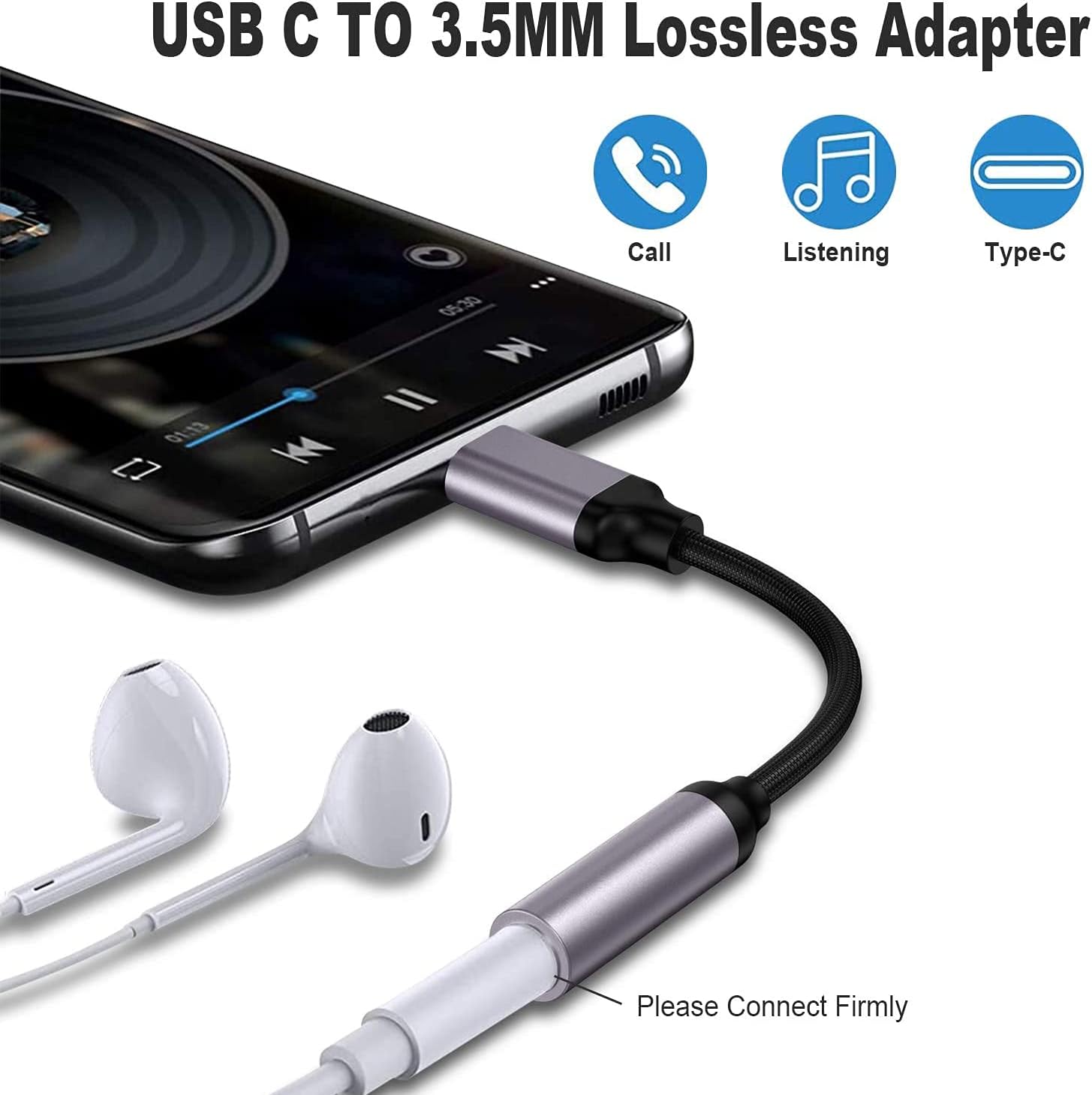 USB Type C To 3.5mm Aux Adapte – обзор и цена Transmission Jack Adapter