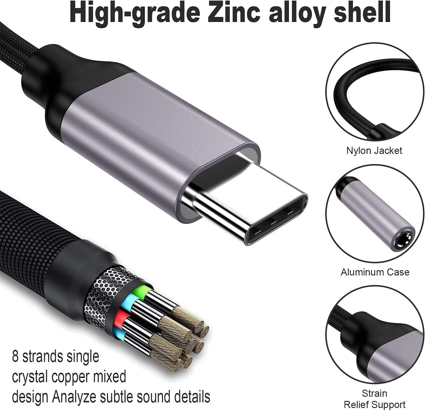 USB Type C To 3.5mm Aux Adapte – обзор и цена Transmission Jack Adapter