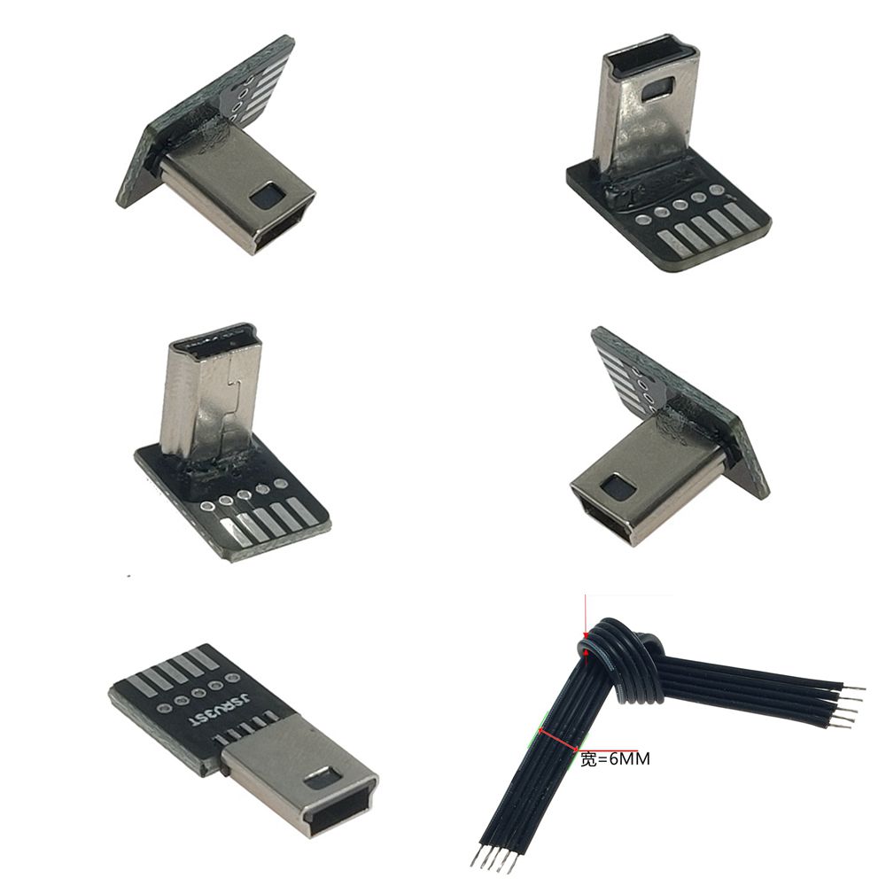 2PCS DIY mini USB 2.0 Male Plu – обзор и цена Transmission Jack Adapter
